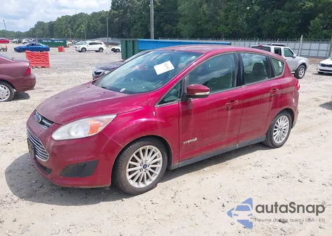 2013 Ford C-Max Hybrid Se z USA, uszkodzony, nr VIN 1FADP5AUXDL518378